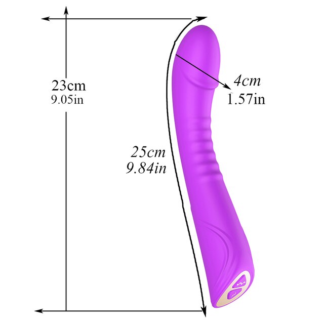 Large size Real Dildo Vibrators for Women Soft Silicone Powerful Vibrator G-Spot Vagina Clitoris Stimulator Sex Toys for Adults