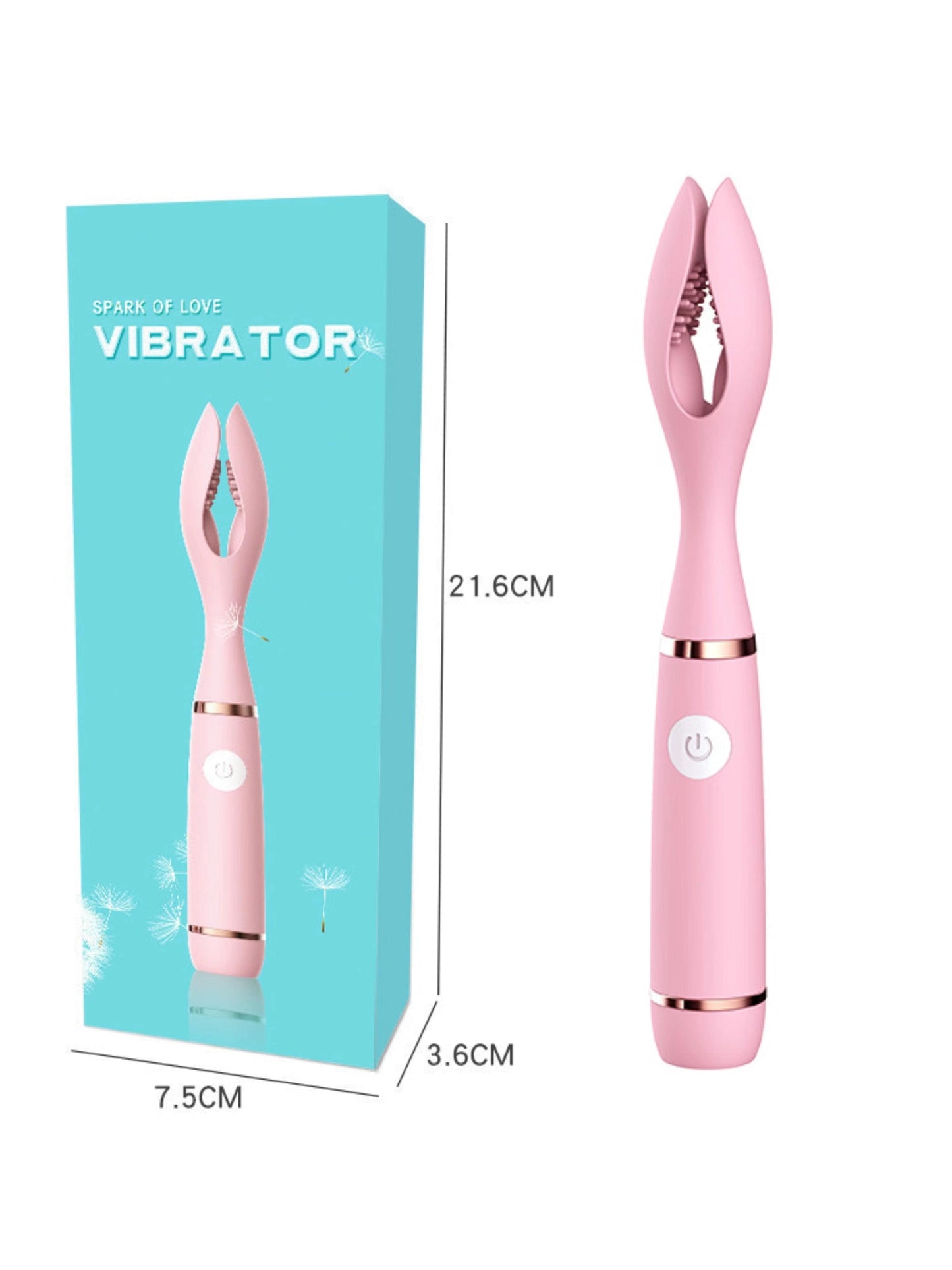 10 Modes Vibrator for Women Double Clip Vagina Clitoris Stimulator
