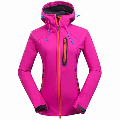 Thermal Softshell Ski Jacket For Women Outdoor Windproof Snowboard Skiing Jackets Hiking Sport Snow Skiwear Skating Clothes