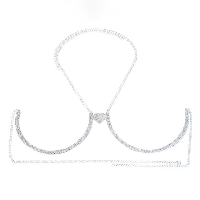 Sexy Rhinestone Body Chain Jewelry