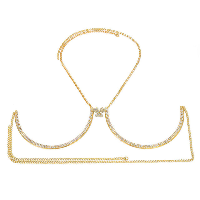 Sexy Rhinestone Body Chain Jewelry