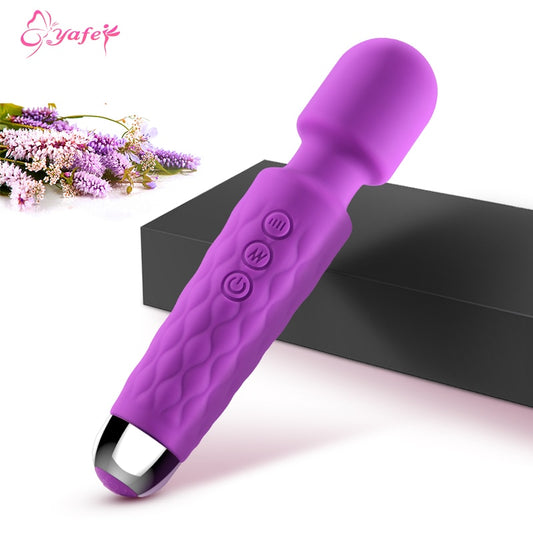 Strong 10 speed Dildo - Vibrator for Women - Magic Wand Massager