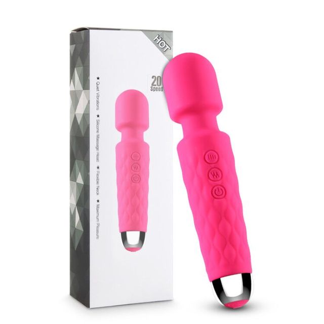 Strong 10 speed Dildo - Vibrator for Women - Magic Wand Massager