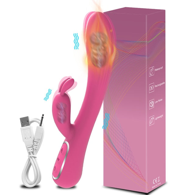 2022 Rabbit Heated Vibrator - The Ultimate Clitoris Stimulator for Intense Pleasure