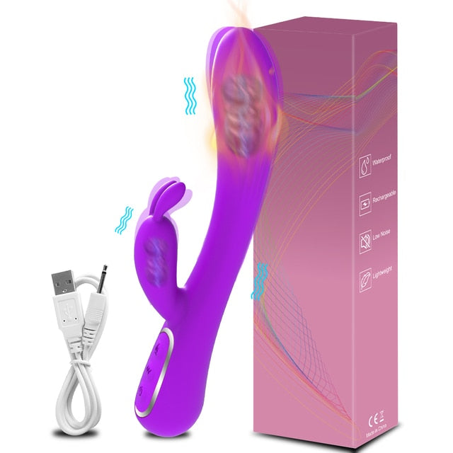 2022 Rabbit Heated Vibrator - The Ultimate Clitoris Stimulator for Intense Pleasure