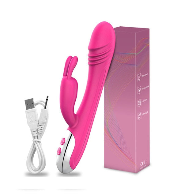 2022 Rabbit Heated Vibrator - The Ultimate Clitoris Stimulator for Intense Pleasure