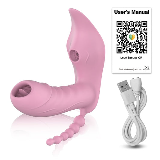 3 in 1 Bluetooth APP Dildo Vibrator - Wireless Remote Control - Sucker - Clitoris Stimulator - Sex Toys With Long Distance Pleasure