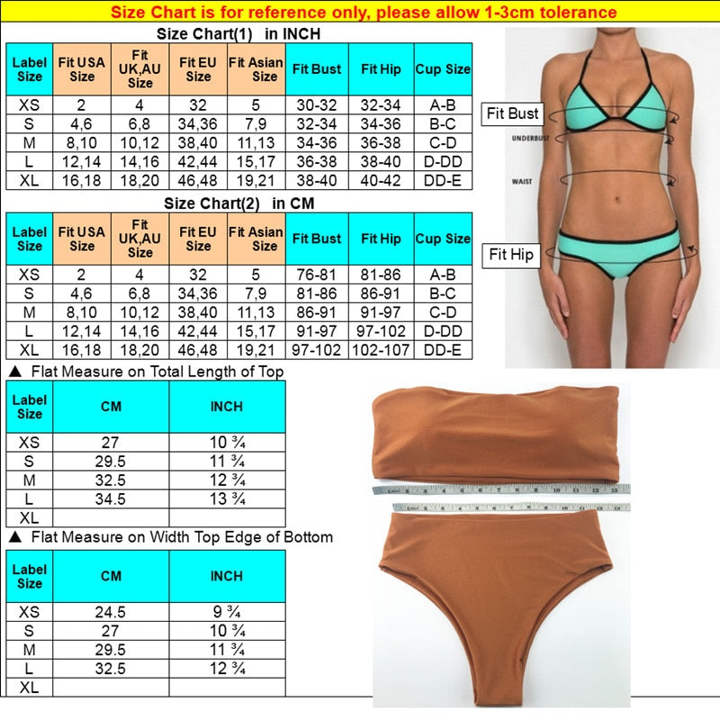 Bikini Set  Summer Swimwear Biquini Sexy Beach Women&#39;s Swimsuit Bathing Suit Push Up Brazilian Bikini Maillot De Bain