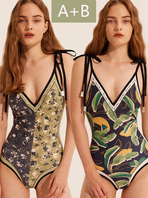 COOBBU Sexy Swimsuit One Piece High Cut Swimwear Women Push Up Bodysuits 2022 Summer Bathing Suit Women Monokini One-Piece Suits