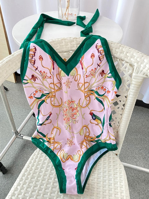 COOBBU Sexy Swimsuit One Piece High Cut Swimwear Women Push Up Bodysuits 2022 Summer Bathing Suit Women Monokini One-Piece Suits