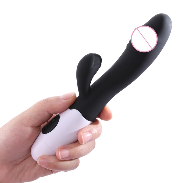 Dildo G-Spot Rabbit Vibrators for Women Vaginal Clitoral Massager 30 Speeds Female Masturbator Adults Erotic Sex Toys for Women