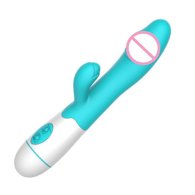 Dildo G-Spot Rabbit Vibrators for Women Vaginal Clitoral Massager 30 Speeds Female Masturbator Adults Erotic Sex Toys for Women