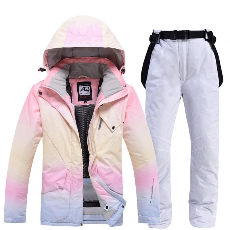 2022 New Fashion Color Matching Ski Suit - Stay Warm in the Snow