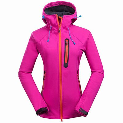 Thermal Softshell Ski Jacket For Women Outdoor Windproof Snowboard Skiing Jackets Hiking Sport Snow Skiwear Skating Clothes