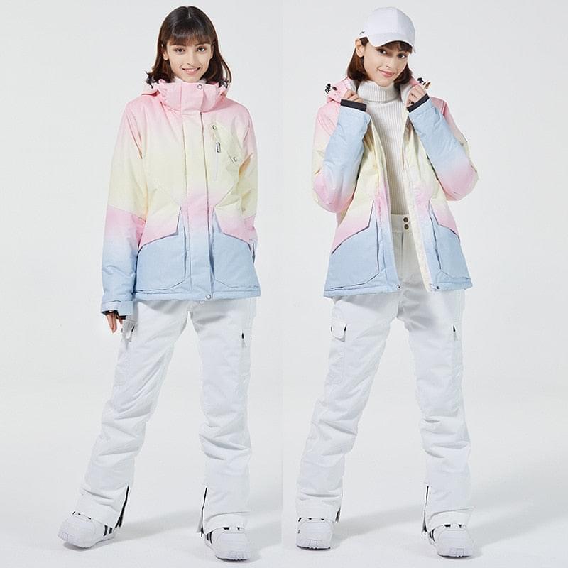 2022 New Fashion Color Matching Ski Suit - Stay Warm in the Snow