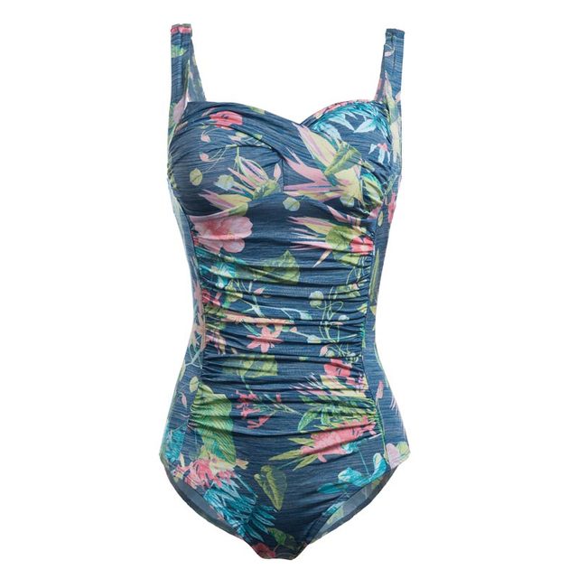 Julysand Woman Sexy One Piece Swimsuit Lady Backless BathingSuit Thin Straps High Waist Monokini Floral Swimwear for Women