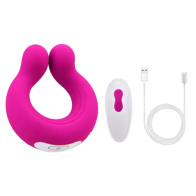 OLO Clitoris Stimulator Massager Vibrator Ring Vibrator Couple Vibrator Penis Clitoral Stimulation 9 Speeds Sex Toys for Adult