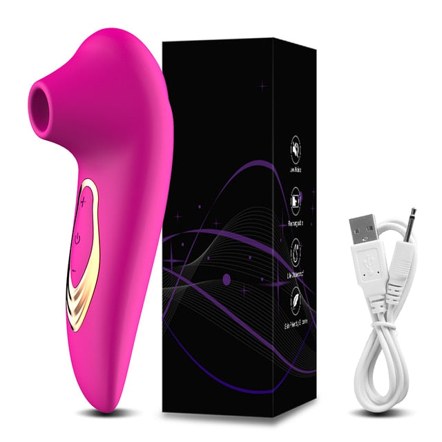 Powerful Sucking Vibrator Female Clitoris Clit Sucker Vacuum Stimulator Vagina Massager Adults Goods Sex Toy for Women Shop