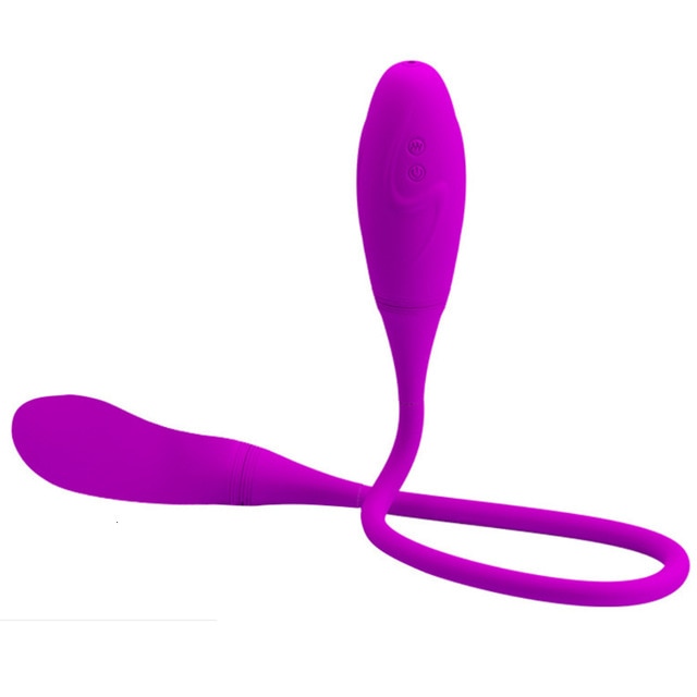 Rechargeable Dual Vibrator 7 Speeds Double Head