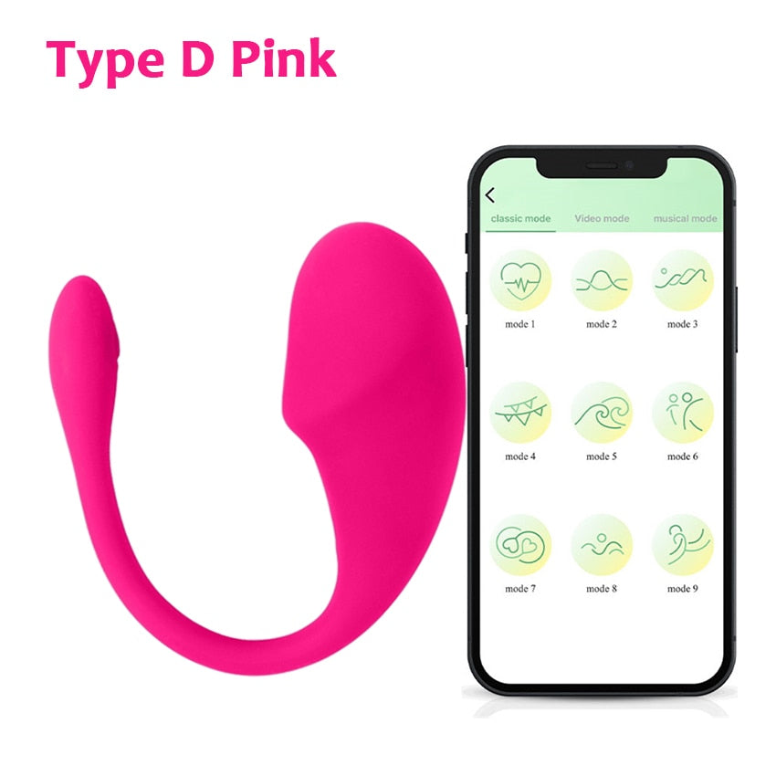 Wireless Sextoy Vibrating Egg Remote Vibrators Powerful App Control G Spot Dildo Vagina Massager Bluetooth For Women Clitoris 18