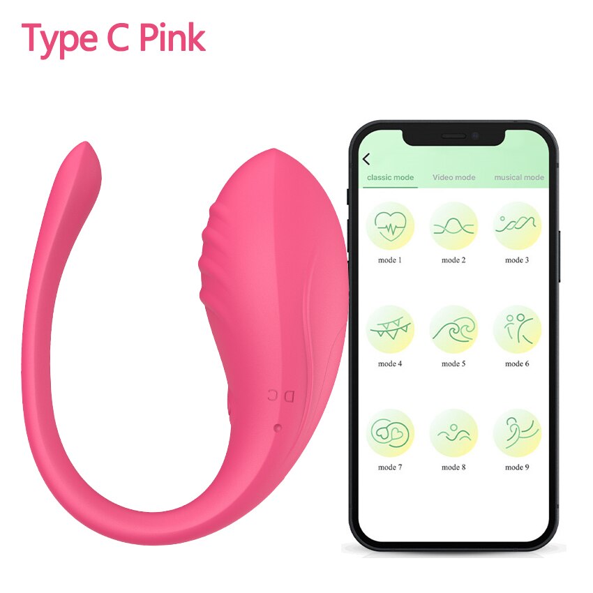 Wireless Sextoy Vibrating Egg Remote Vibrators Powerful App Control G Spot Dildo Vagina Massager Bluetooth For Women Clitoris 18