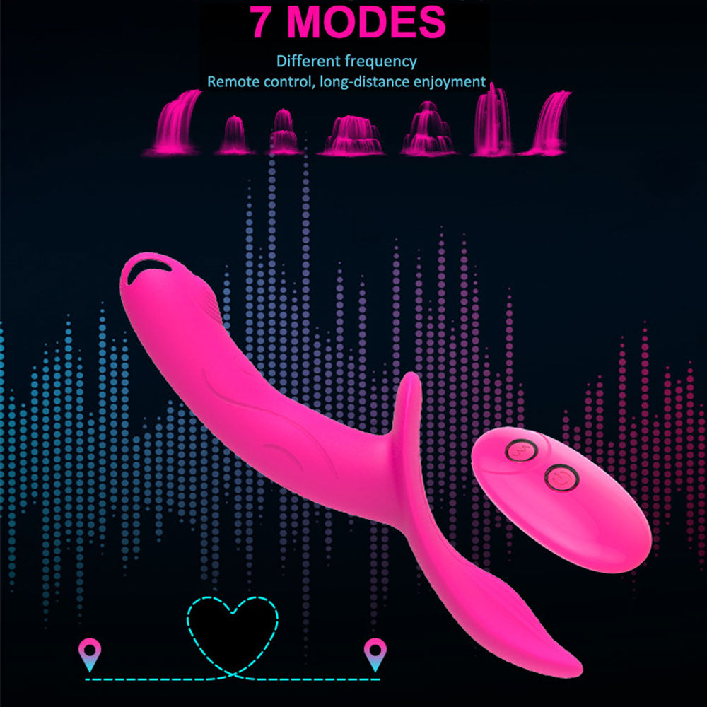 Strapless Strapon Dildo Vibrator Remote Control Lesbian Strap-on Double Ended Dildo Panties Adults Sex Toys for Women Female