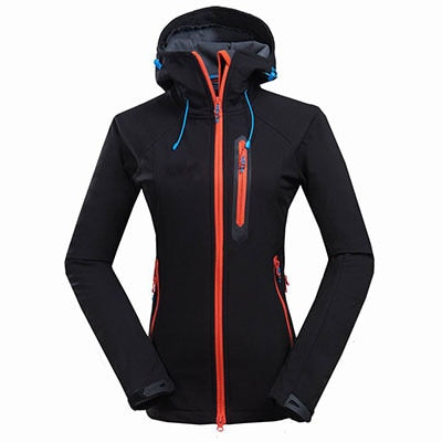 Thermal Softshell Ski Jacket For Women Outdoor Windproof Snowboard Skiing Jackets Hiking Sport Snow Skiwear Skating Clothes