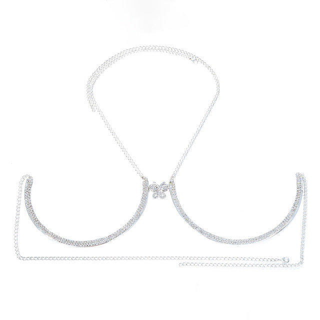 Sexy Rhinestone Body Chain Jewelry