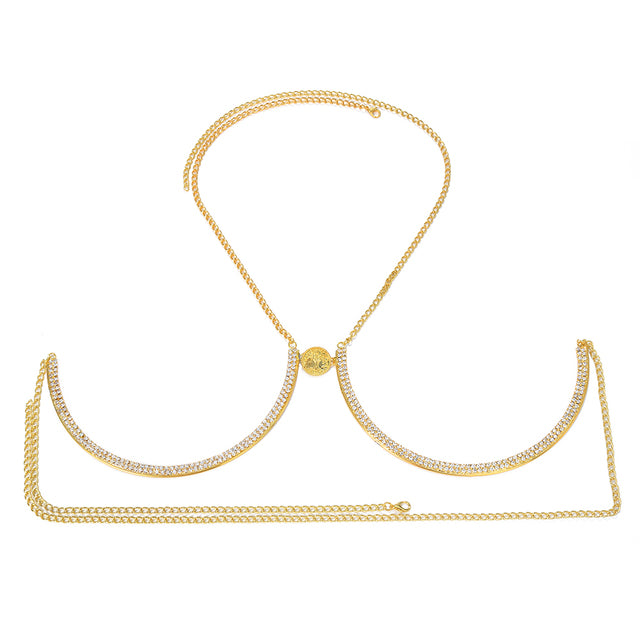 Sexy Rhinestone Body Chain Jewelry