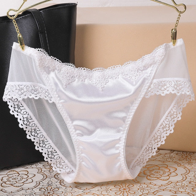 WONTIVE Women&#39;s Sexy Panties Seamless Cozy Lingerie Solid Ultra-thin Lace Underwear High Quality For Women Hollow Underpant Girl